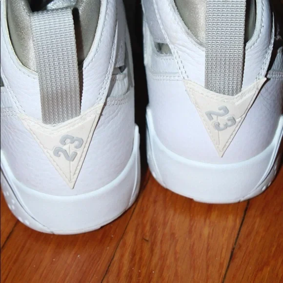 Must Go‼️ Unisex Used Air Jordan 7 Retro Pure Platinum. Read Description 👇 - Picture 5 of 6